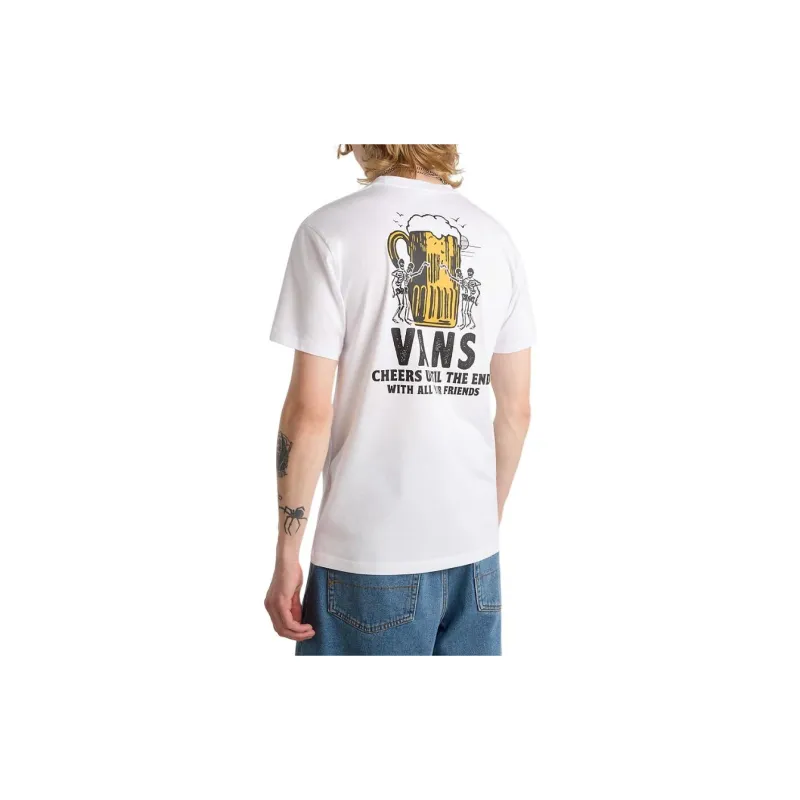 Vans COLD ONE CALLING T-Shirts Men White-3