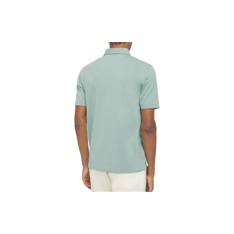 THEORY Polo Shirts Men Light Seaweed Green-3