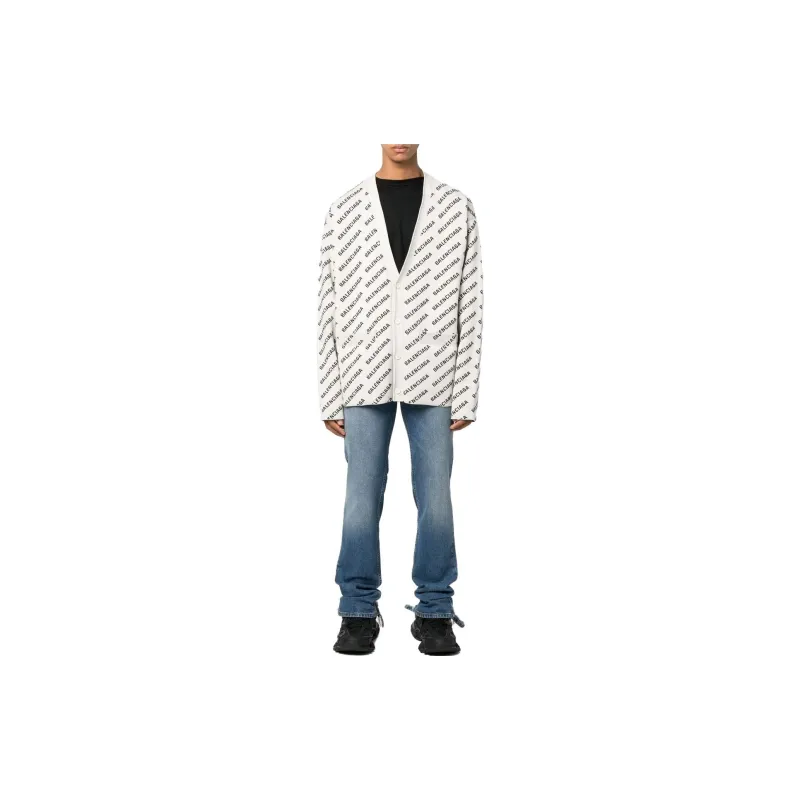 Balenciaga Sweaters Men White-1