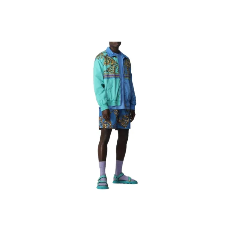 VERSACE JEANS COUTURE SS22 Jacket Men's Blue-2