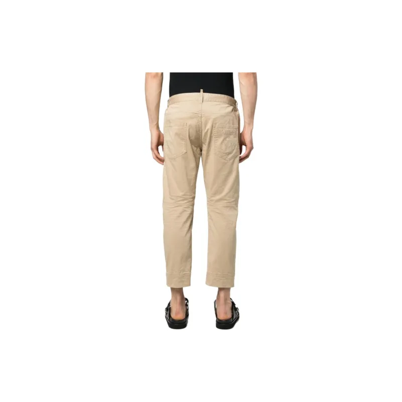 DSQUARED 2 Tapered Leg Cropped Trousers-3