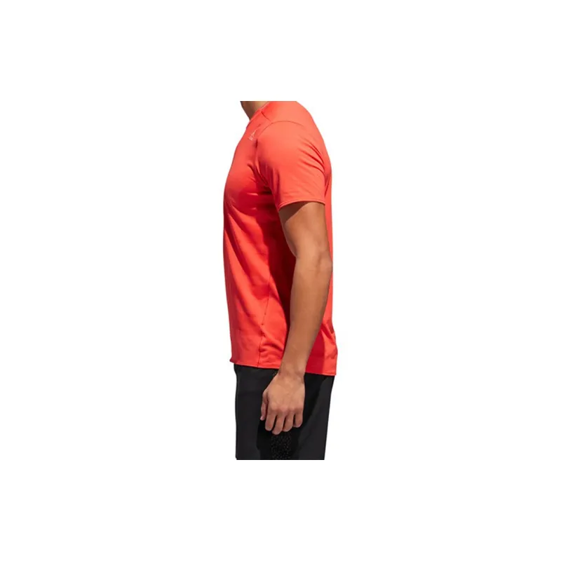 Adidas T Shirts Men Festive Reservoir Red-2