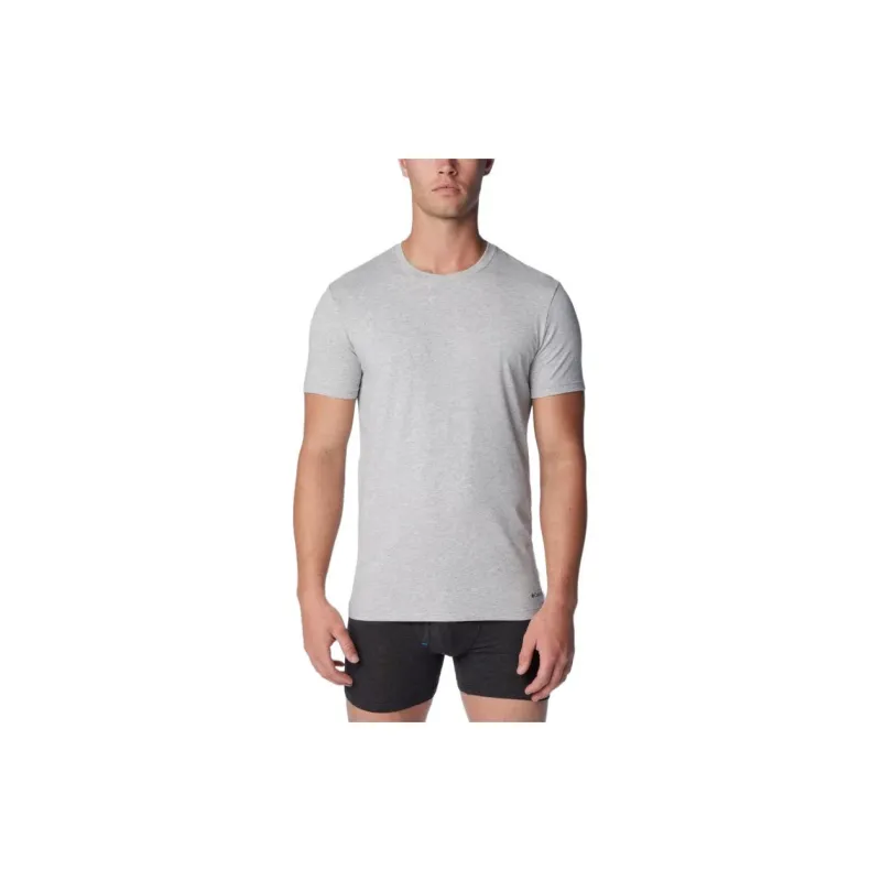 Columbia T Shirts Unisex 3 Pack Black+White+Gray-5