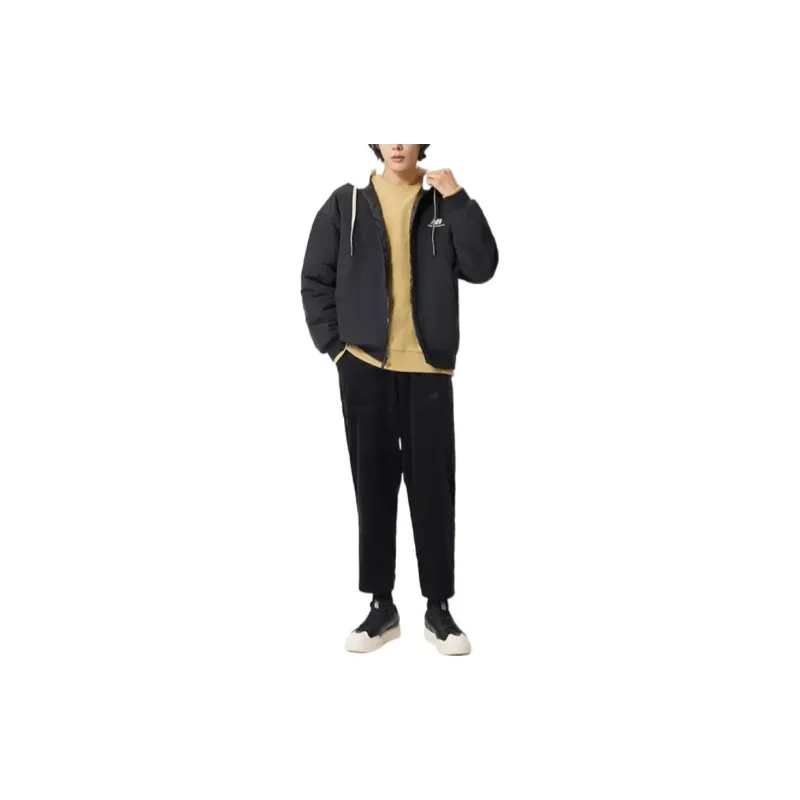 New Balance Puffer Jacket Men's Black-1