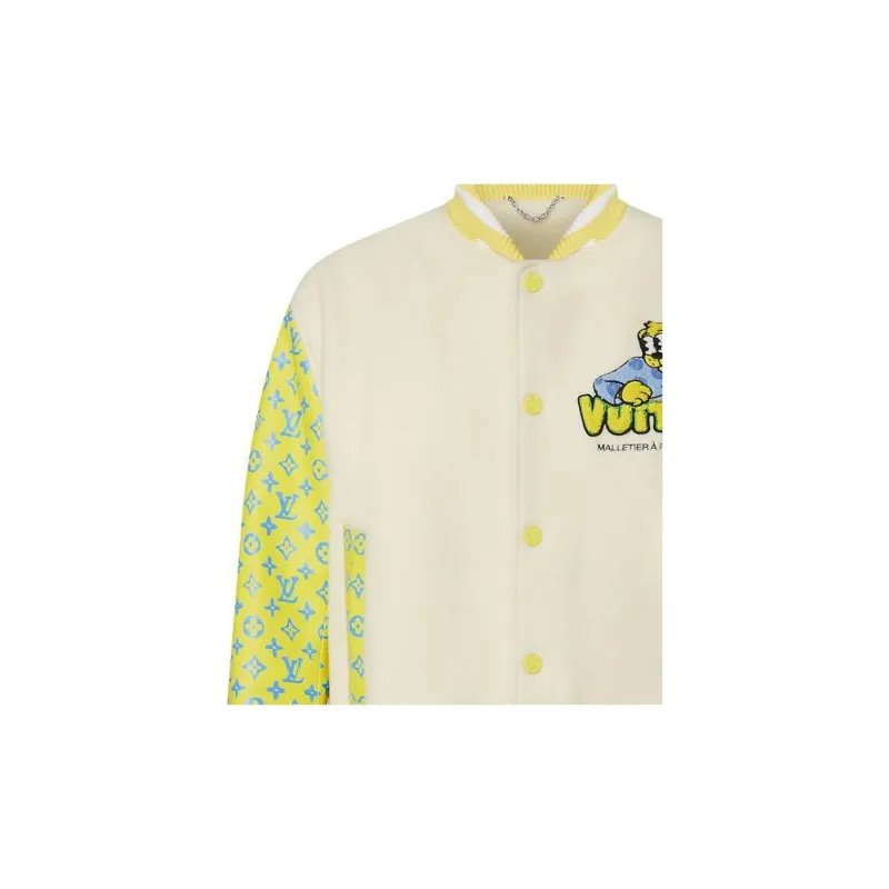 LOUIS VUITTON Monogram Playground Varsity Blouson-3