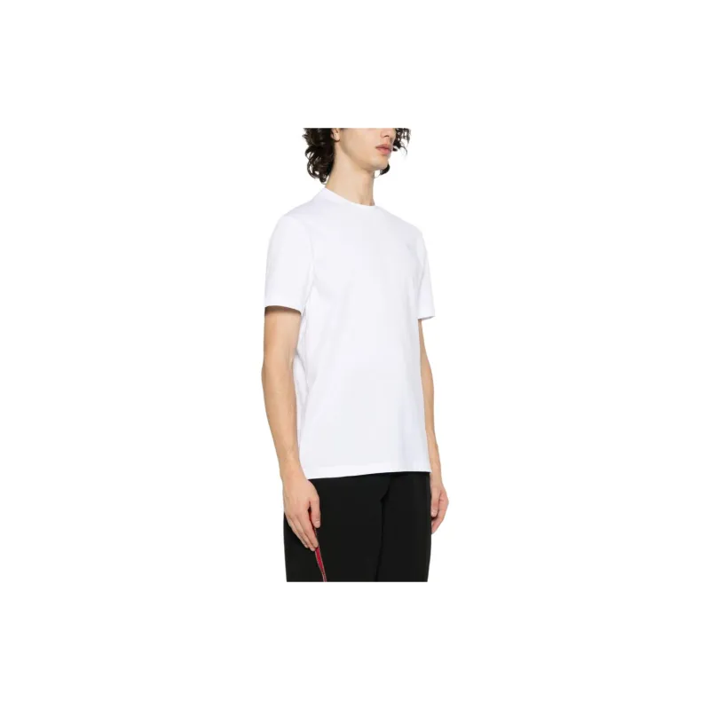 Ferragamo Logo patch Cotton T shirt-6