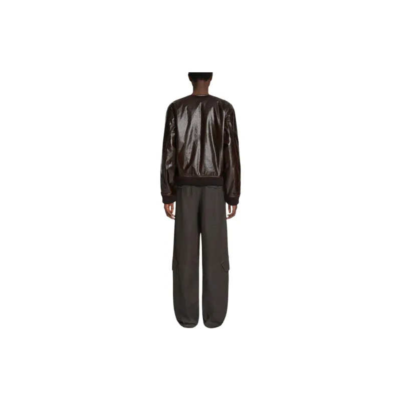 DRIES VAN NOTEN Zipped Bomber Jacket-2