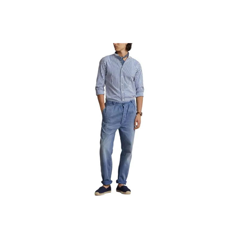 Polo Ralph Lauren Paint Splatter print Tapered Trousers-1