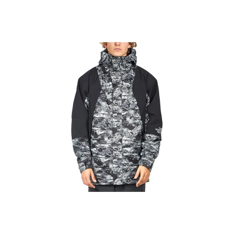 THE NORTH FACE Windbreaker Jacket Men's Snow Mountains Black Camouflage-2