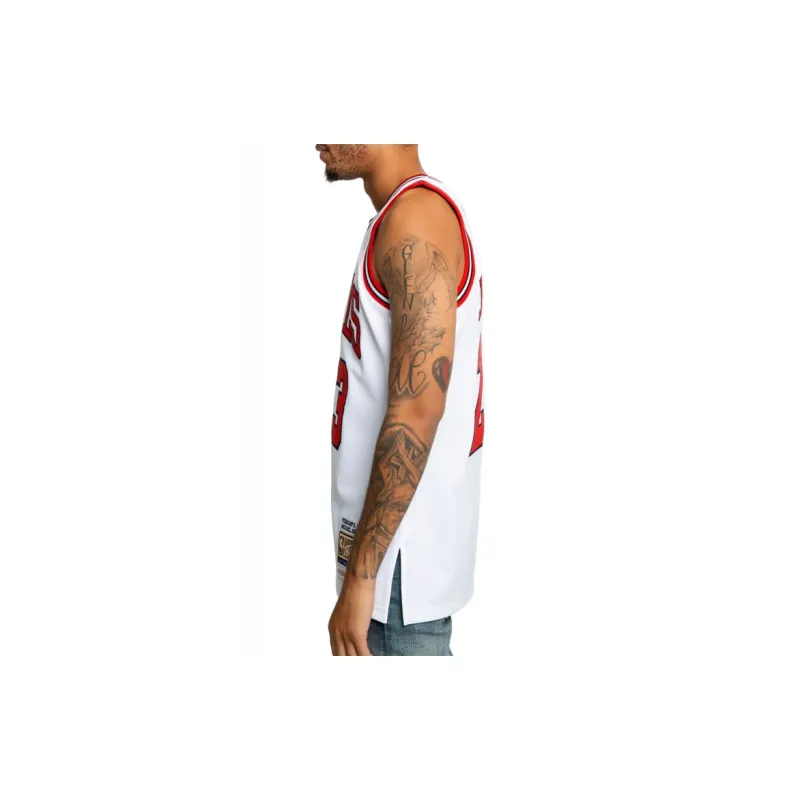 Mitchell & Ness Basketball Jerseys Men's White-3