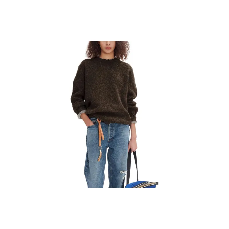 Jw Anderson X A.P.C A.P.C. X JW Anderson Co brand Sweaters Unisex Brown-1