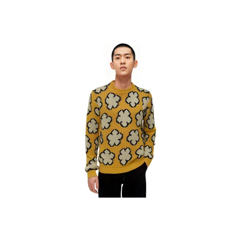 KENZO Allover Boke Flower Knitted Jumper-5