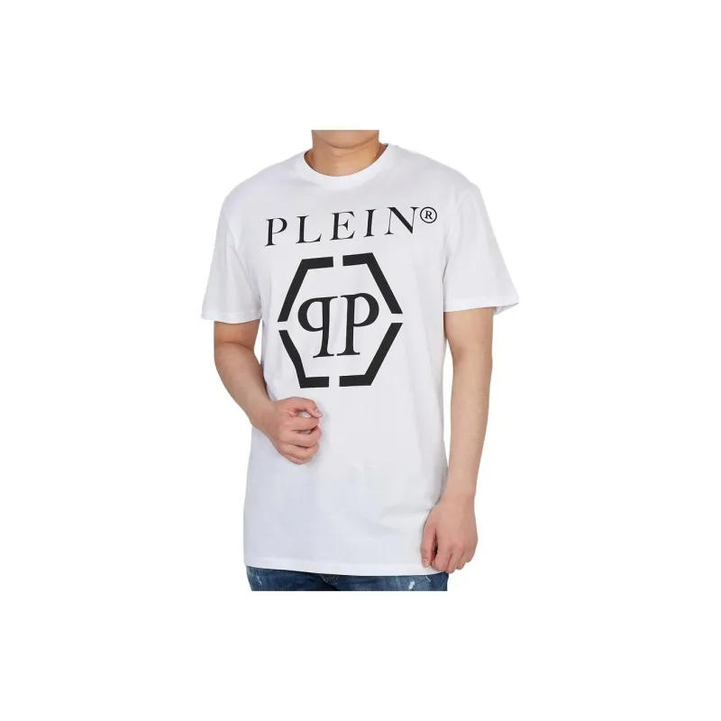 PHILIPP PLEIN T Shirts Men White-1