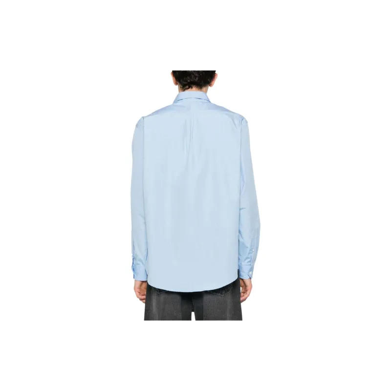 Y/Project Logo Embroidered Long Sleeved Shirt-4