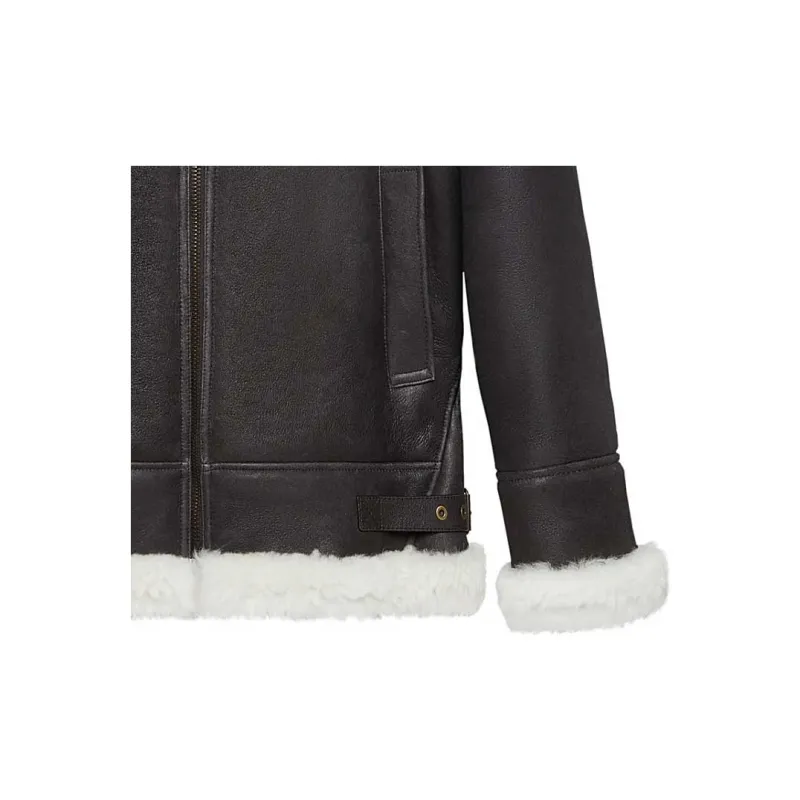 LOEWE Aviator Jacket In Shearling-5