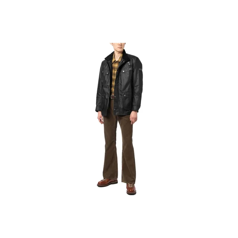 BARBOUR Duke Cotton Wax Jacket-3