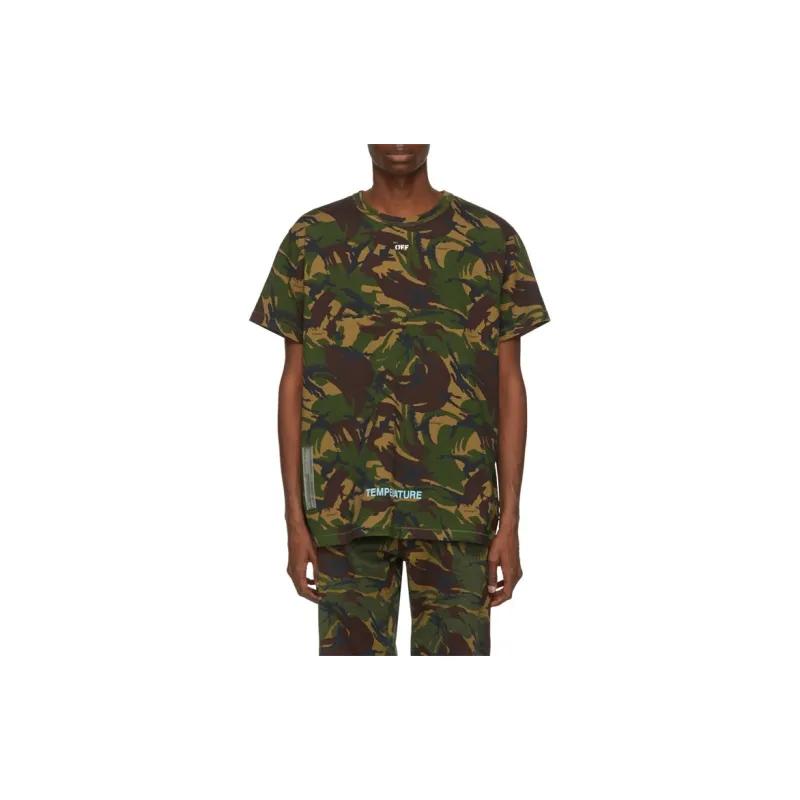 OFF WHITE T Shirt Men's Camouflage-2