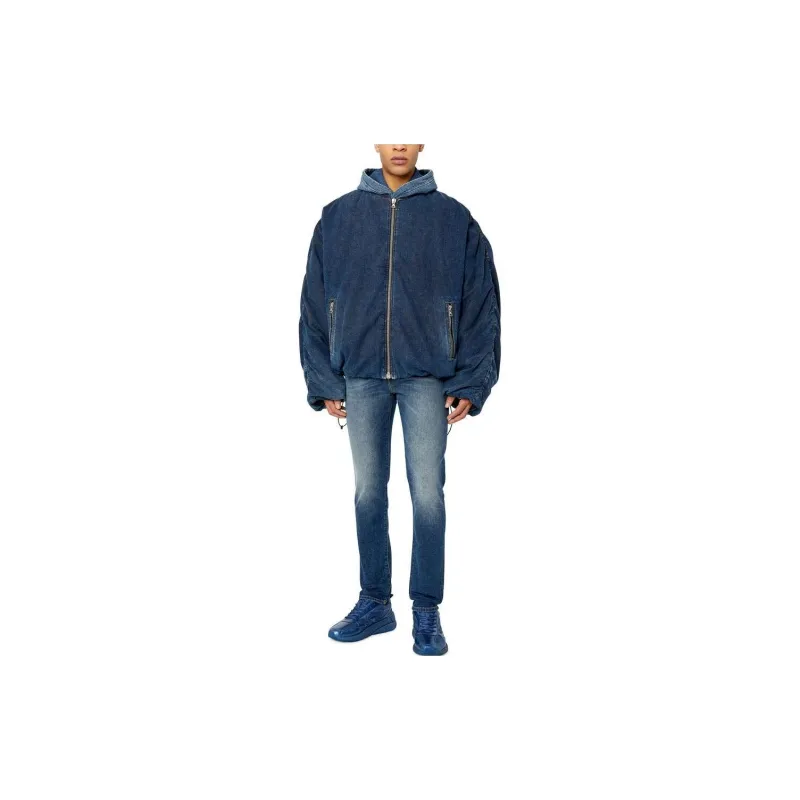 DIESEL Rehab Denim Jeans Men's Dark Blue-1