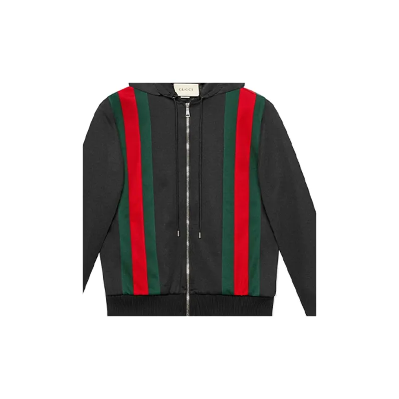 GUCCI Technical Jersey Bomber Jacket-5