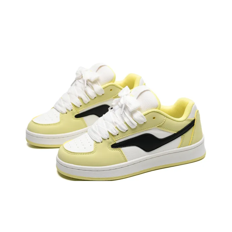 Circle Small Height Increasing Wear Resistant Slip Resistant Low Top Skateboard Shoes Unisex Pink Box Included-2