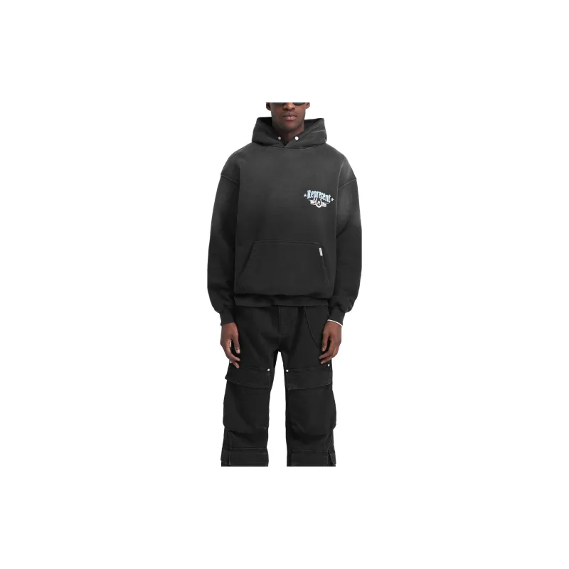 REPRESENT Wild Ride Hoodie Sweatshirt Men's Black-2