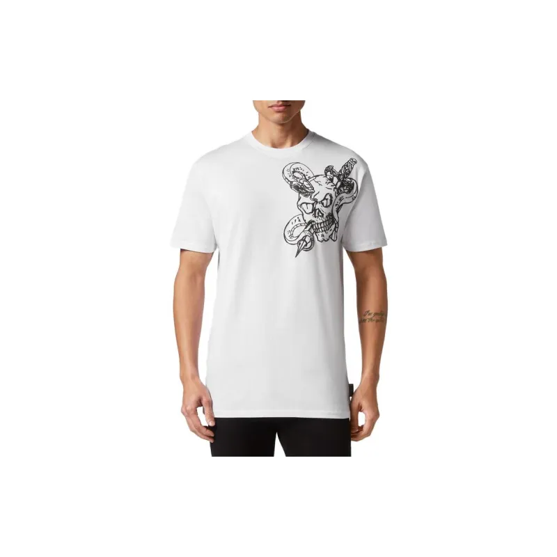 PHILIPP PLEIN Ss Snake Round neck T shirt-3
