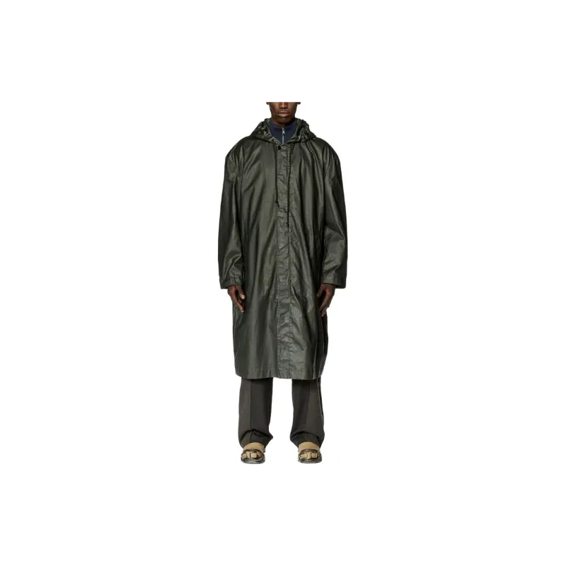 DIESEL J-Coat Hooded Long Jacket-1