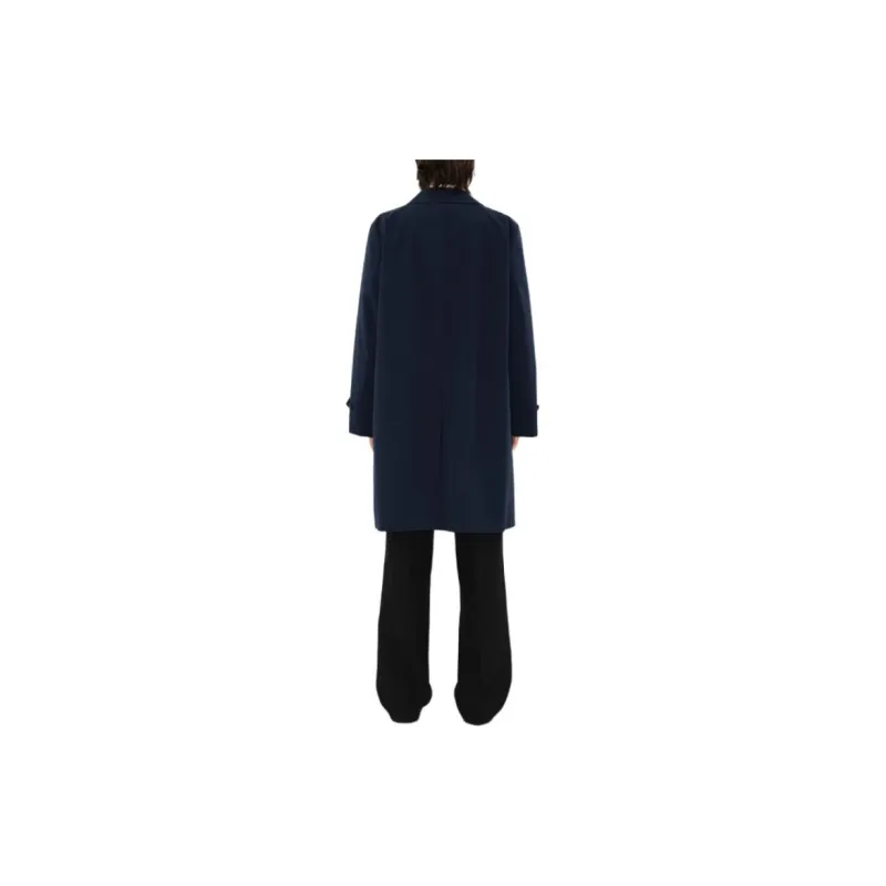 Burberry Coats Men Blue-4