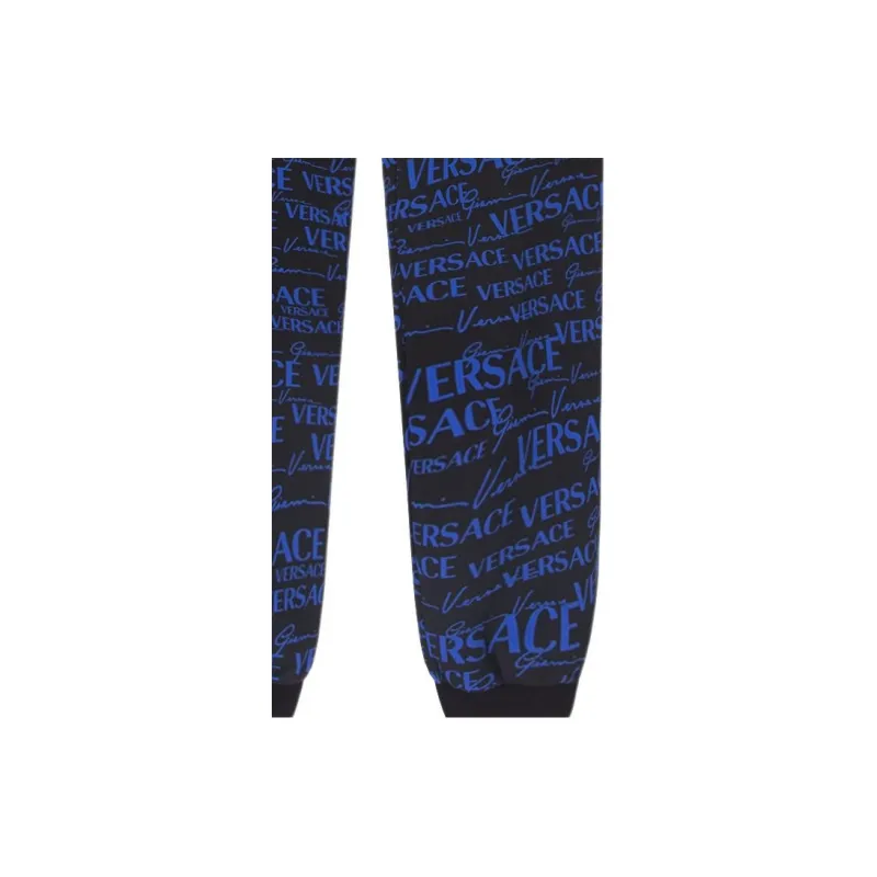 VERSACE Knitted Sweatpants Men's Multicolor-3