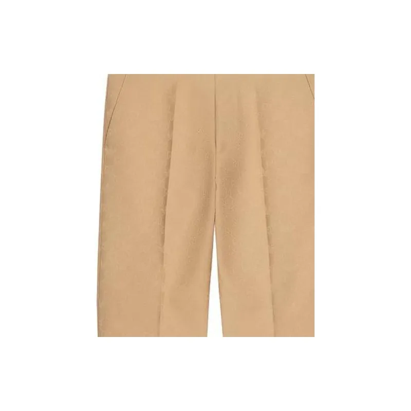 GUCCI X Adidas Gg Trefoil Jacquard Shorts-4