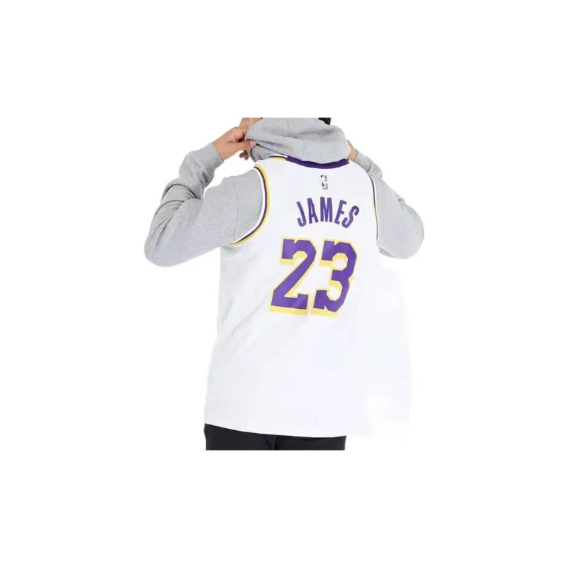 Nike Nike X NBA Basketball Jerseys Men's White-3