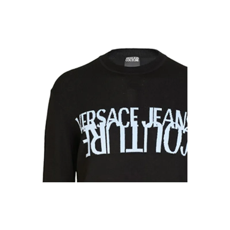 VERSACE JEANS COUTURE Knitwear Men's Black-3
