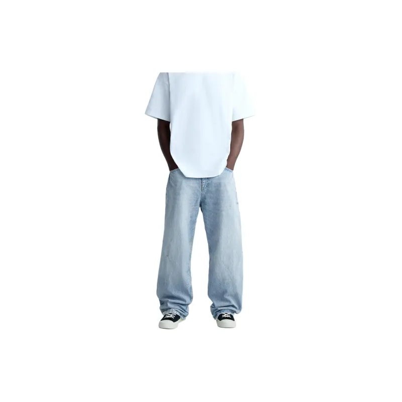 ZARA Jeans Men Light Blue-2