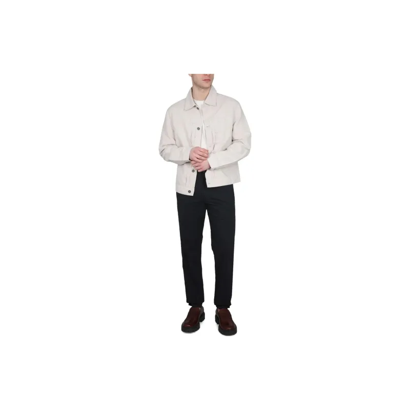 ASPESI Straight Leg Drawstring Chino Trousers-3
