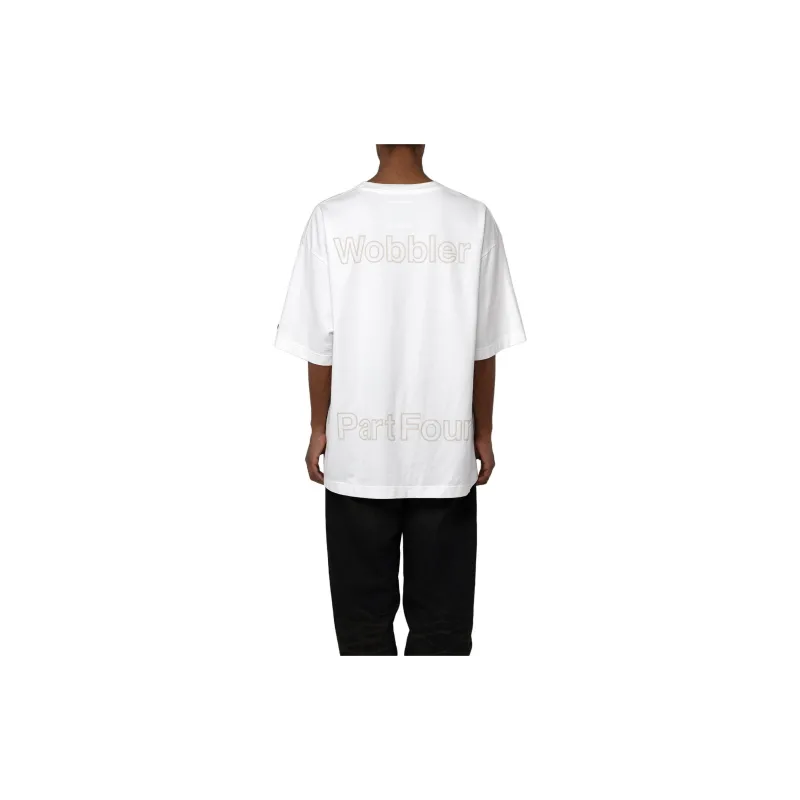 Maison Mihara Yasuhiro Cat Printed Crewneck T Shirt-3