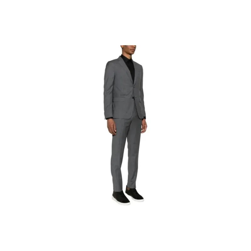 Ermenegildo Zegna Mélange effect Suit-3