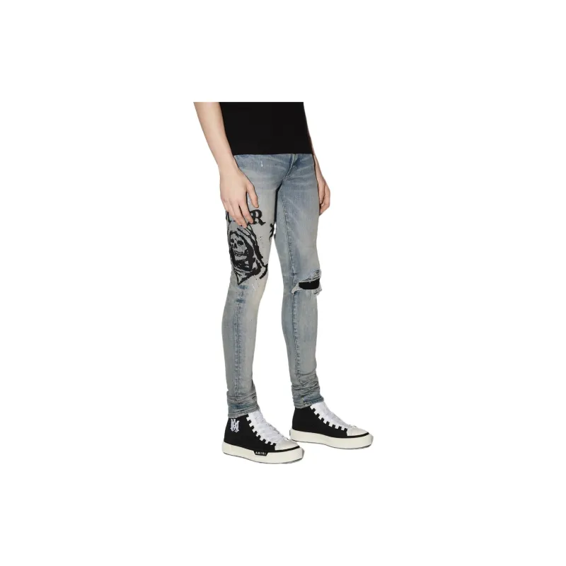 AMIRI Jeans Men Denim Blue-3