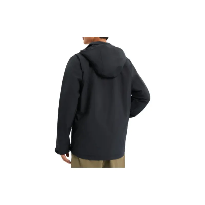 Columbia TITANIUM Water Resistant Windbreaker Jacket Unisex Graphite Black-1