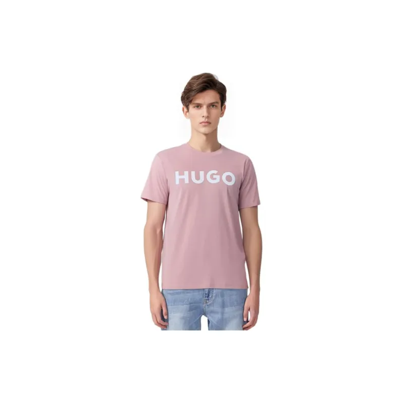 HUGO BOSS T Shirts Men Dusty Pink-8