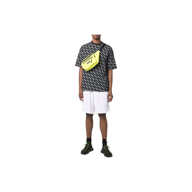 Balenciaga Casual Shorts Loose Fit Men's White-1