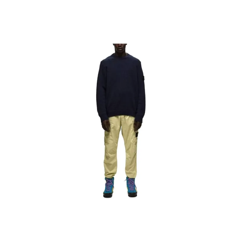 STONE ISLAND Crewneck Long Sleeved Sleeved Sweatshirt-1