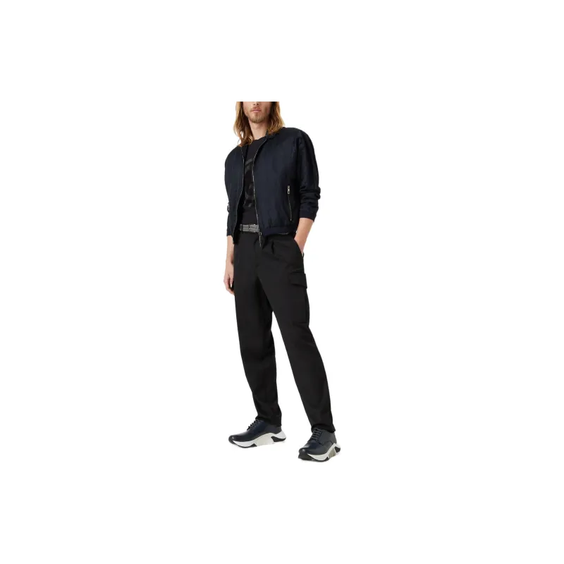 GIORGIO ARMANI T Shirts Men Black-3