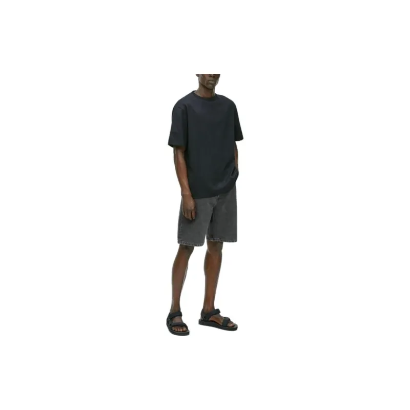 ARKET Denim Shorts Men's Washed Black-3