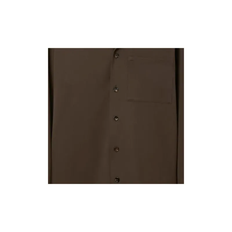 Burberry Shirt Men's Dark Brown-5