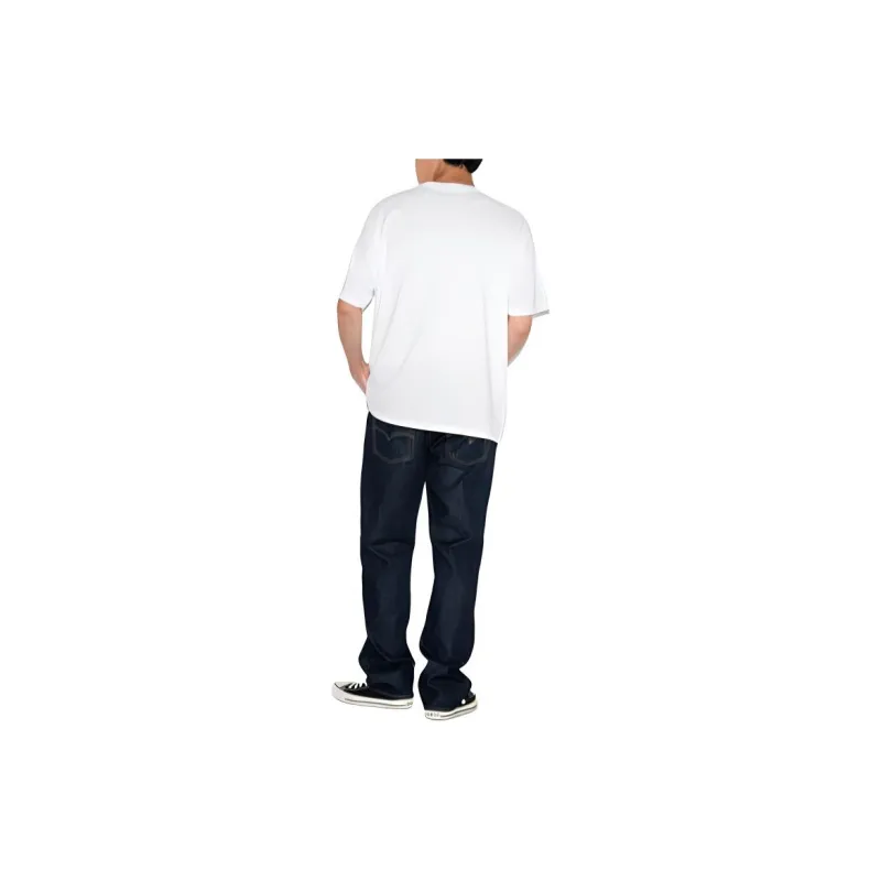 Levis T Shirts Men White-4