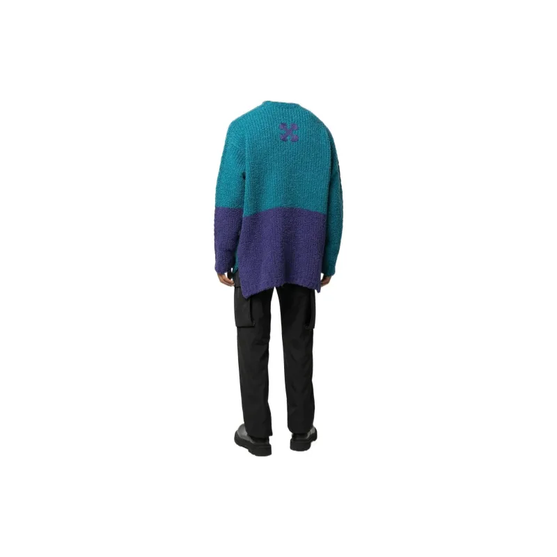 OFF WHITE Chunky Knit Jumper-1