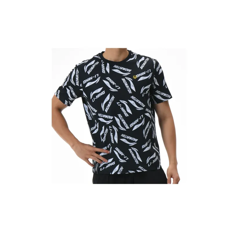 LiNing T Shirt Men's 2 Pack Black White-2