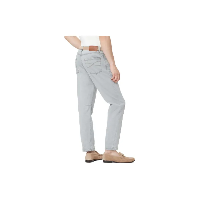 Brunello Cucinelli Logo Detailed Slim Jeans-6