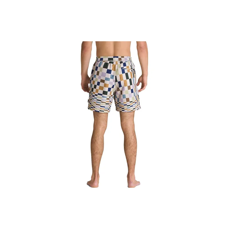 Vans Primary Print 17'' Elastic Boardshorts Beach Shorts Men's Oat-3