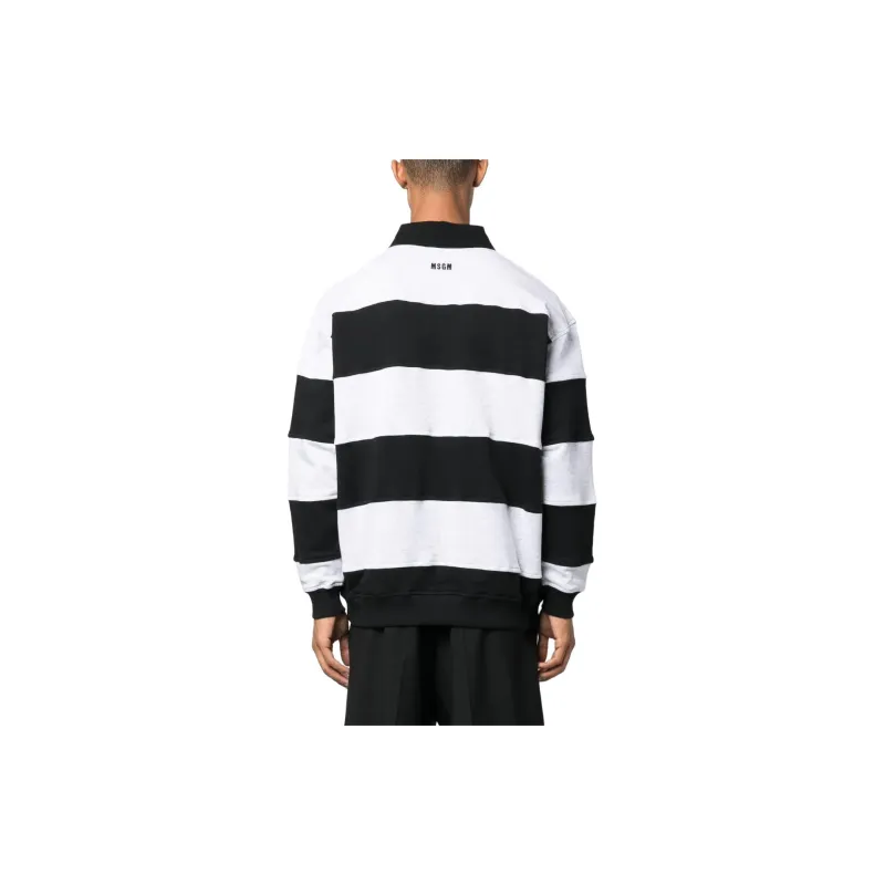 MSGM Polo Shirts Men Black-2
